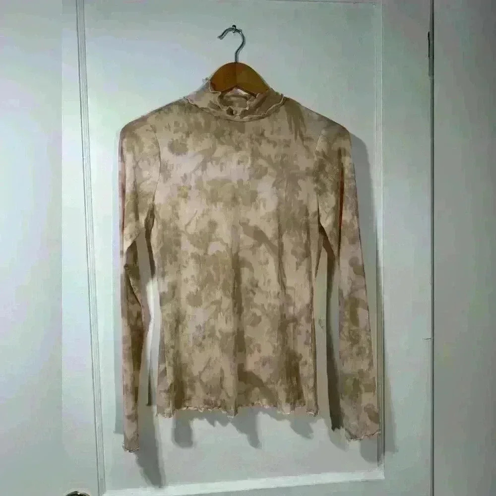 NEW Anthropologie Pilcro Sheer Bird Print Top